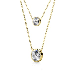 Juliet hangers - Goud en kristal
