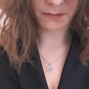Stier Zodiac Hangers - Zilver en Kristal