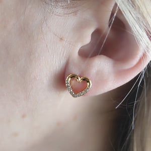 Lovett Oorbellen - Goud en Kristal