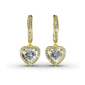 Only Love Oorbellen - Goud en Kristal