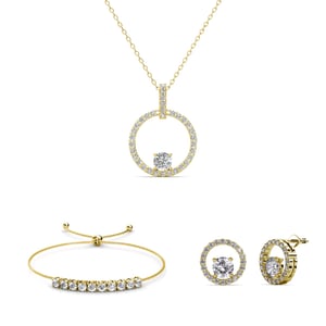 Mia Amory Sets - Goud en Kristal
