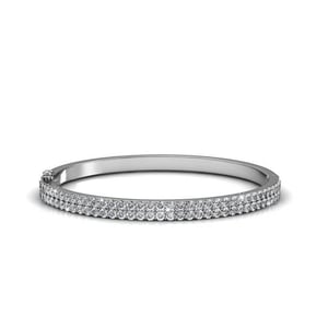 Glamour armbanden - Zilver en kristal