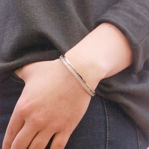 Elegante armbanden - roségoud en kristal