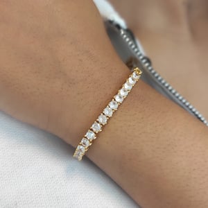 Venus Armbanden - Goud en Kristal