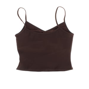 Svart Ribbad Sporttop 763370 Dam