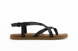 Blowfish Malibu Dames Zwarte Strappy Buckle Sandalen - Macarah B