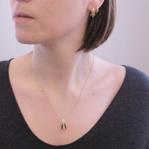 Aurielle Hoop Sets - Goud en Kristal