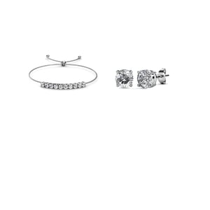 Mary Crystal Mia Sets - Silver och Crystal