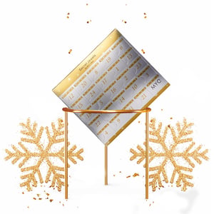 Adventskalender 24 verrassingsjuwelen - Goud en Kristal