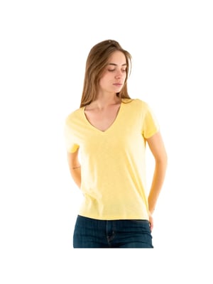Superdry dames T-shirt met slub-print en borduurwerk
