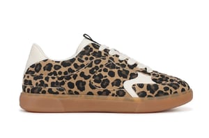 Blowfish Malibu Dames Luipaard Bruine Veterschoenen - Tastic