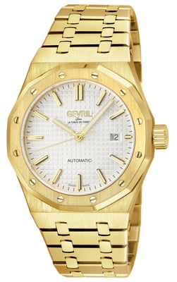 Gevril 49404B Men's Gotham Swiss Made Automatic, Sellita SW200-1 Watch
