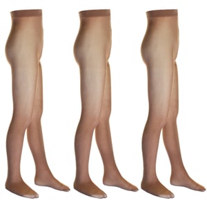 Pack-3 40 denier ondoorzichtige panties 1152 meisje