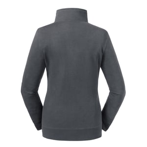 Russell Dames/dames Authentieke Sweat Jacket (Convoy Grijs Effen)