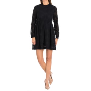 TUNIS long sleeve and round neck dress 16F2DR17 woman