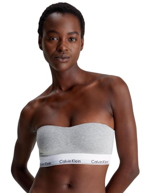 Calvin Klein Modern Cotton Lightly Lined Bandeau Bra