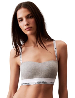 Calvin Klein Modern Cotton Lightly Lined Bandeau Bra