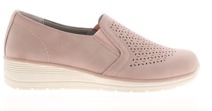 Ever So Soft Womens Wedges Comfort Cathy Slip On pink