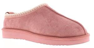 Miss Riot Girls Slippers Mules Faux Fur Lining Evie pink