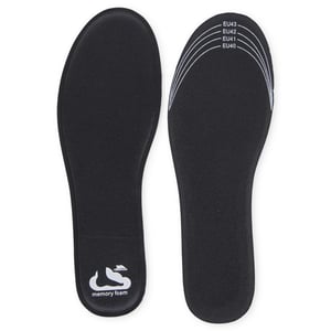 Trespass Vuxna Unisex Memsole Memory Foam Innersula (Svart)