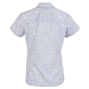 Regatta Dames/Dames Travel Meadow Bloemen Packaway Shirt met Korte Mouw (Lila hint)