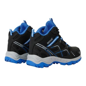 Regatta Kinderen/Kinderen Vendeavour Wandelschoenen (Zwart/Oxford Blauw)