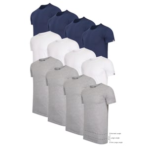 Cappuccino Italia Tee SS 12-Pack Voordeelpakket T-shirts Multi