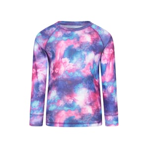 Mountain Warehouse Kinder/Kinder Talus Galaxy Base Layer Set (Donkerpaars)