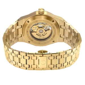 Gevril 49420B Men's Gotham Swiss Swiss Made Automatic, PO24 Skeleton Watch
