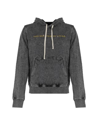 Diesel Blus Ginn Hood   manlig   Grå melange
