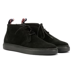 Ben Sherman Parka Suede Heren Zwart Laarzen