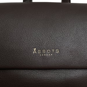 JERMYN' Classic Full Grain Leather Flap-over Backpack
