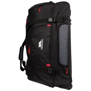 Trespass Fero 100L Wheeled Duffel Bag (Black)