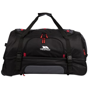Trespass Fero 100L Wheeled Duffel Bag (Black)