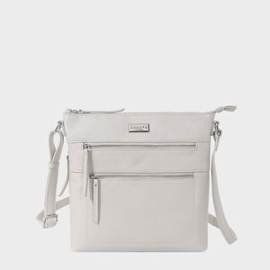 'CORI' Pebble Grain Soft Real Leather Crossbody Bag