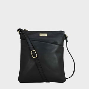'LINBY' Pebble Grain Leather Crossbody Sling Bag