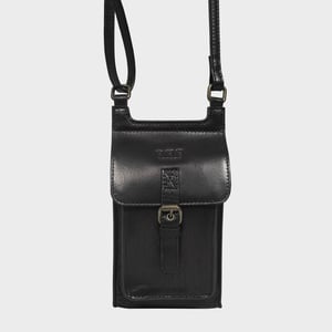 'MYLA' Real Leather Mobile Phone Crossbody Bag