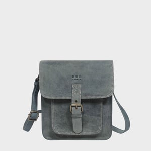 'CAROLYN' Real Leather iPad Tablet Crossbody Bag