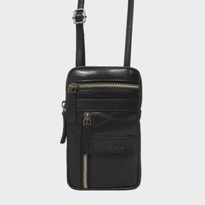'BROOKE' Real Leather Mobile Phone Crossbody Bag