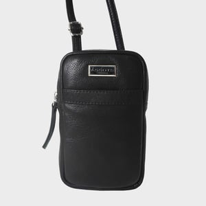 'LEO' Real Leather Crossbody Mobile Phone Bag