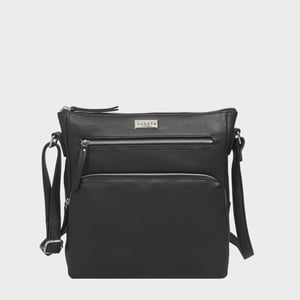 'AGATHA' Real Leather Crossbody Bag