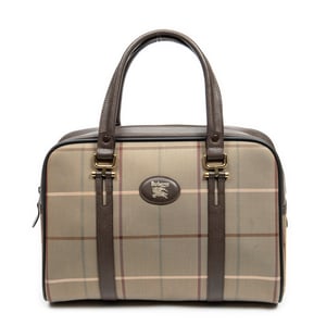 Burberrys Small Boston  Handbag