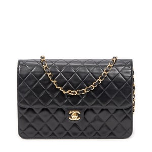 CC Push Lock Straight Single Flap  Schoudertas