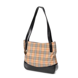 Burberrys Large Shopping Tote Shoulder Bag