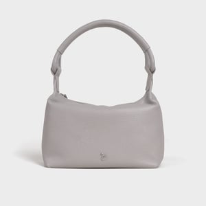 'CITY BAG' Soft Pebble Grain Real Leather Shoulder Bag