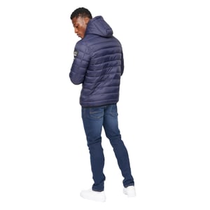 Crosshatch Mens Gattering Jacket (Navy)