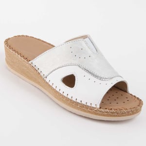 Purapiel Wedge Sandal Leida3 White
