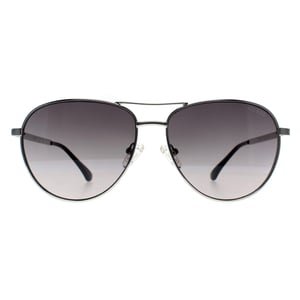 Guess Aviator Womens Shiny Light Nickeltin  Grey Gradient GF6157