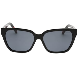 Hugo Boss grijze zwarte lenslens zonnebril