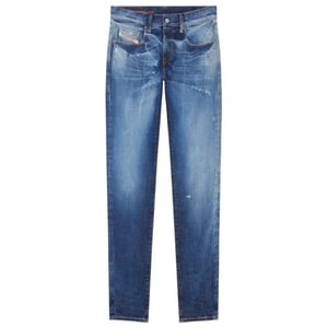 Diesel D-Strukt Distressed Blue Jeans